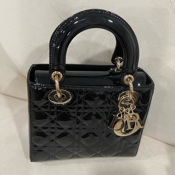LiKE New🔥 Christian Dior Small Lady Dior - Picture 8 of 9